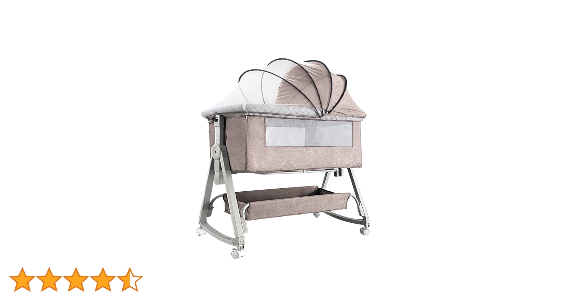 Amazon.co.jp: Kino Linpo ベビーベッド 添い寝 新生児ベッド 乳児用